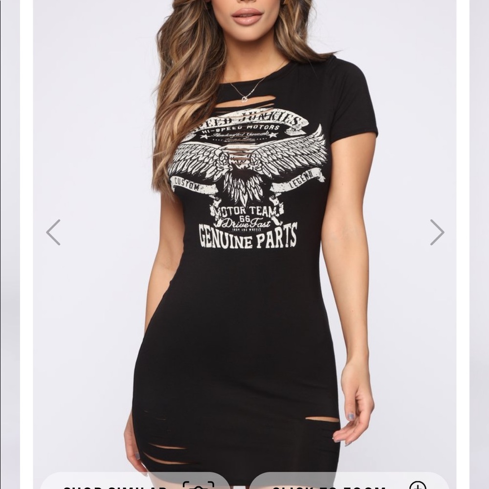 FashionNova T shirt dress